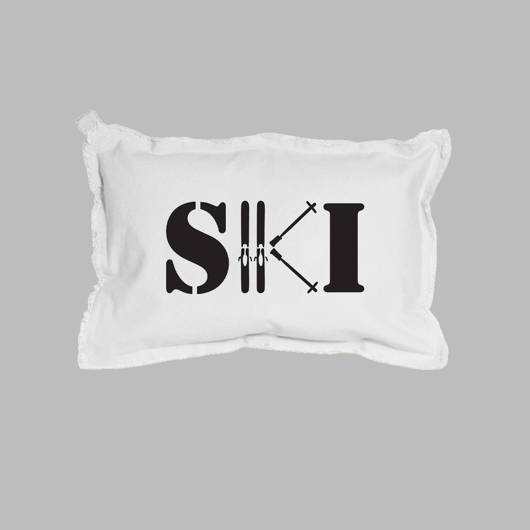 Ski  Lumbar Pillow