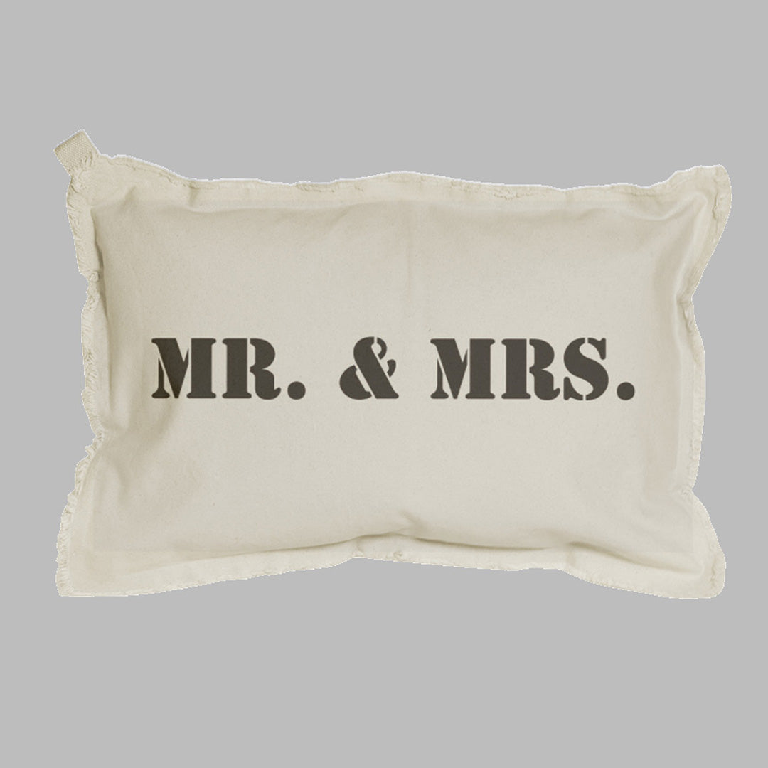 Mr. & Mrs. Lumbar Pillow