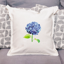 Load image into Gallery viewer, Hydrangea Square Pillow
