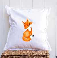 Fox Square Pillow