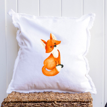 Load image into Gallery viewer, Fox Square Pillow
