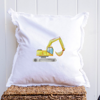 Digger Square Pillow