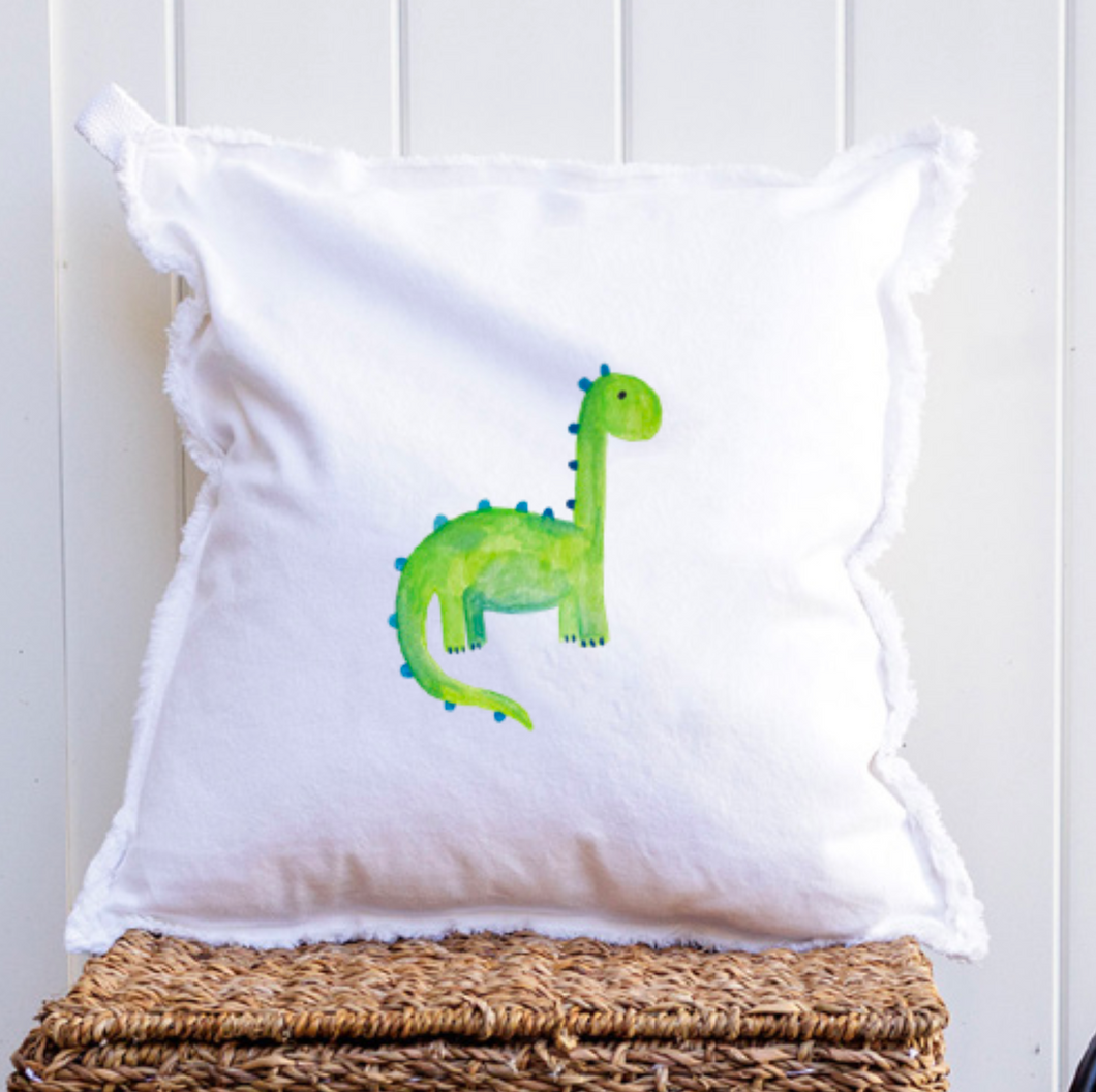 Dino Square Pillow