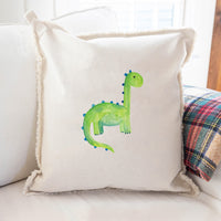 Dino Square Pillow