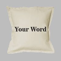 Your Word Times Square Pillow