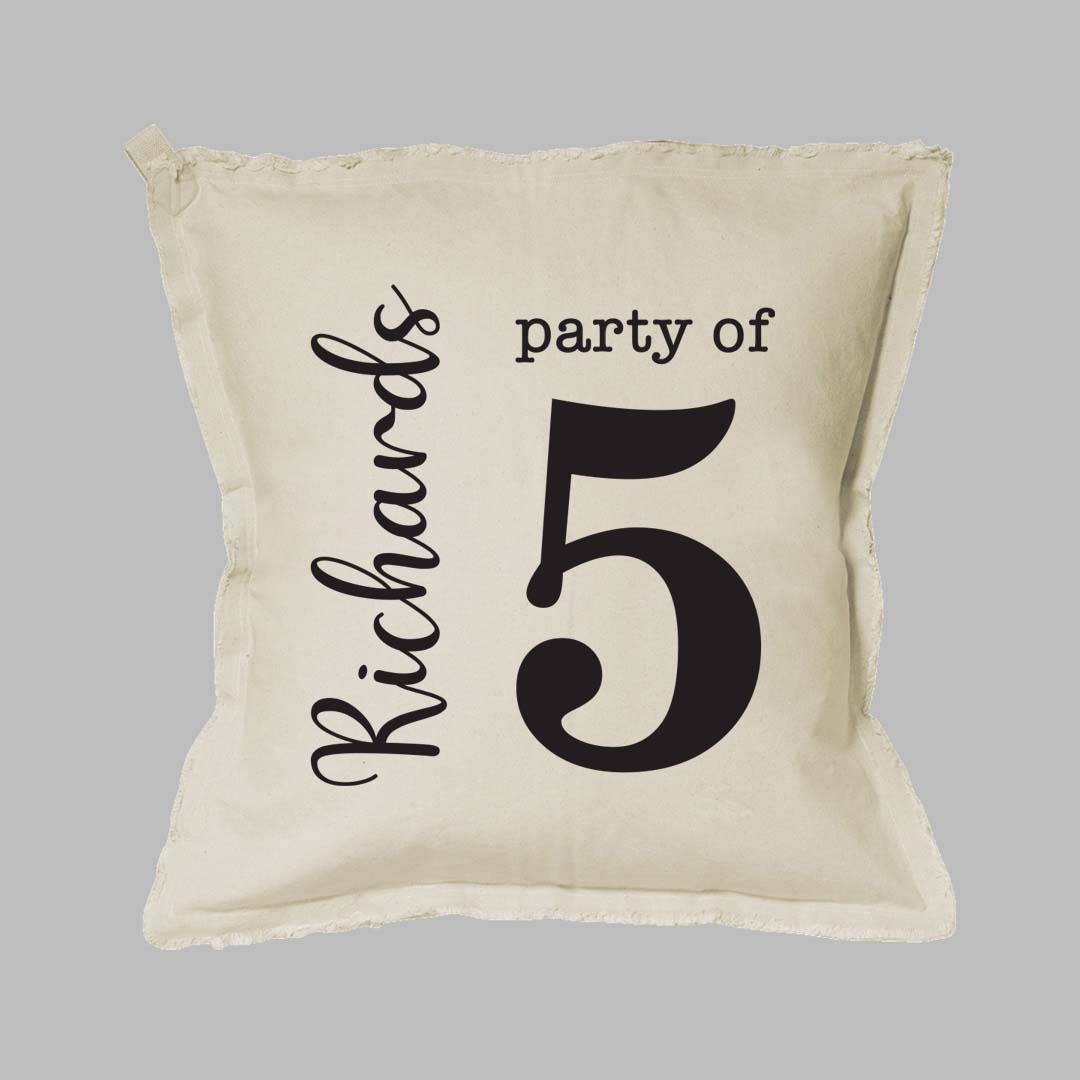 Personalized Party Of Square Pillow