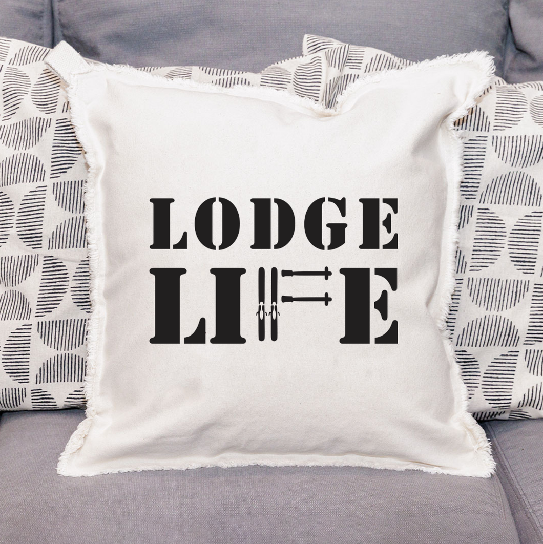 Lodge Life Square Pillow