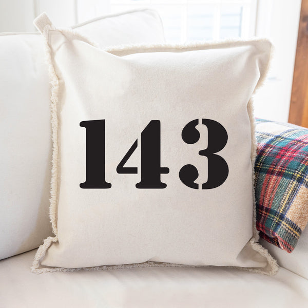 143 Square Pillow