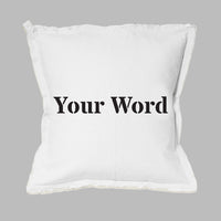 Your Word Times Square Pillow