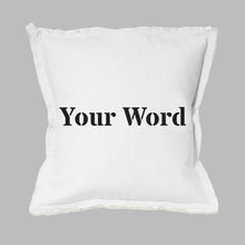 Load image into Gallery viewer, Your Word Times Square Pillow
