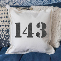 143 Square Pillow