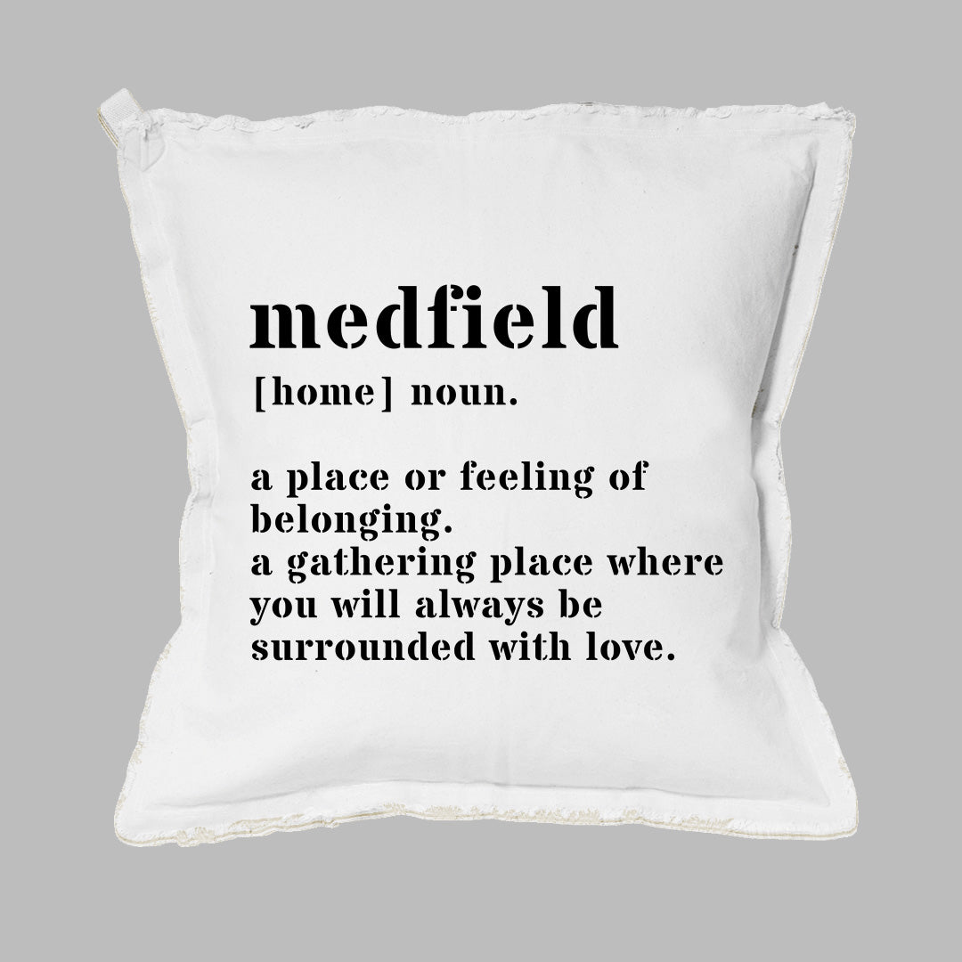 Personalized Definition Square Pillow