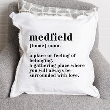Load image into Gallery viewer, Personalized Definition Square Pillow
