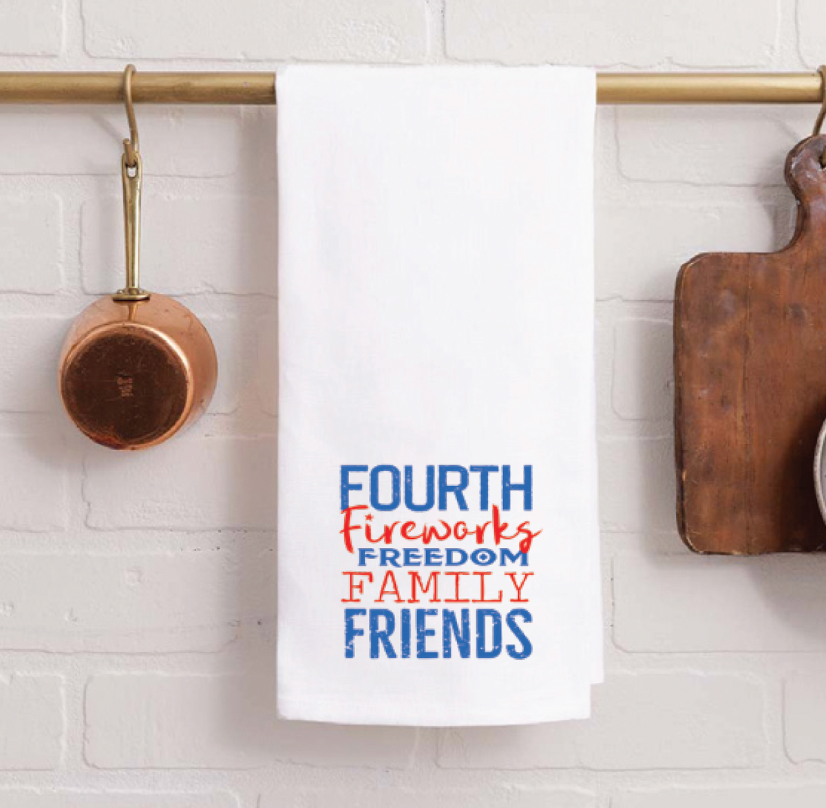 Fourth Favorites Tea Towel