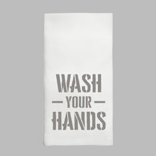 Load image into Gallery viewer, Wash Your Hands Tea Towel
