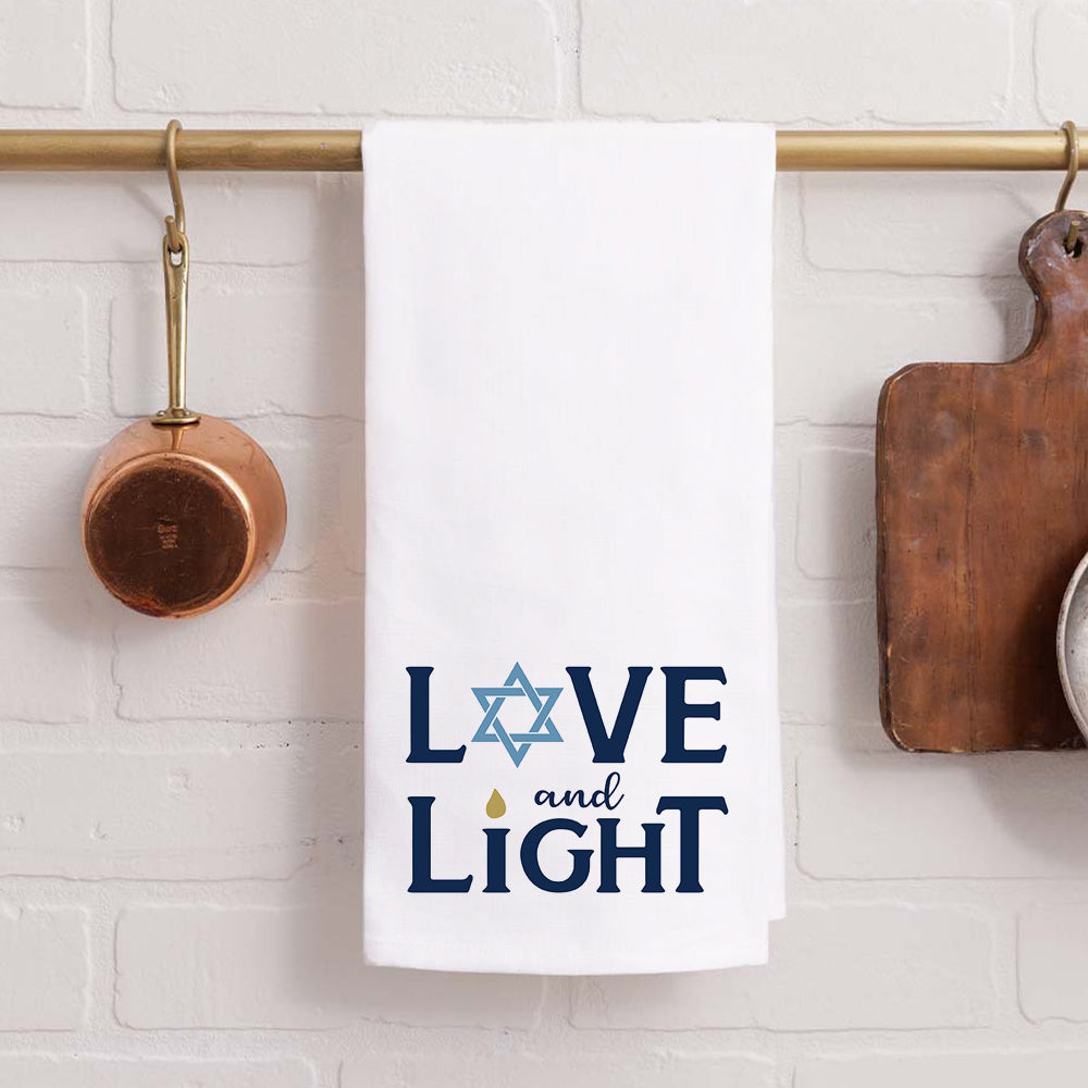 Love And Light Tea Towel