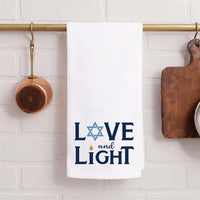 Love And Light Tea Towel