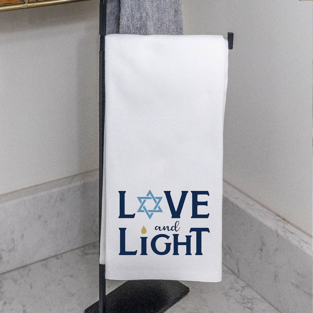 Love And Light Tea Towel