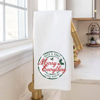 Merry Everything Tea Towel