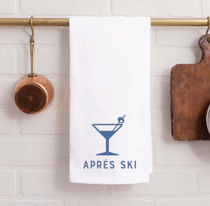Apres Ski Tea Towel