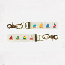 Load image into Gallery viewer, Cat Boats Keychain
