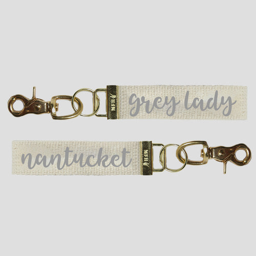 Your Word Two Sided Script Keychain