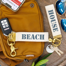 Load image into Gallery viewer, Pick Your Color Beach House Keychain
