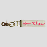 Pick Your Color Mom's Taxi Keychain