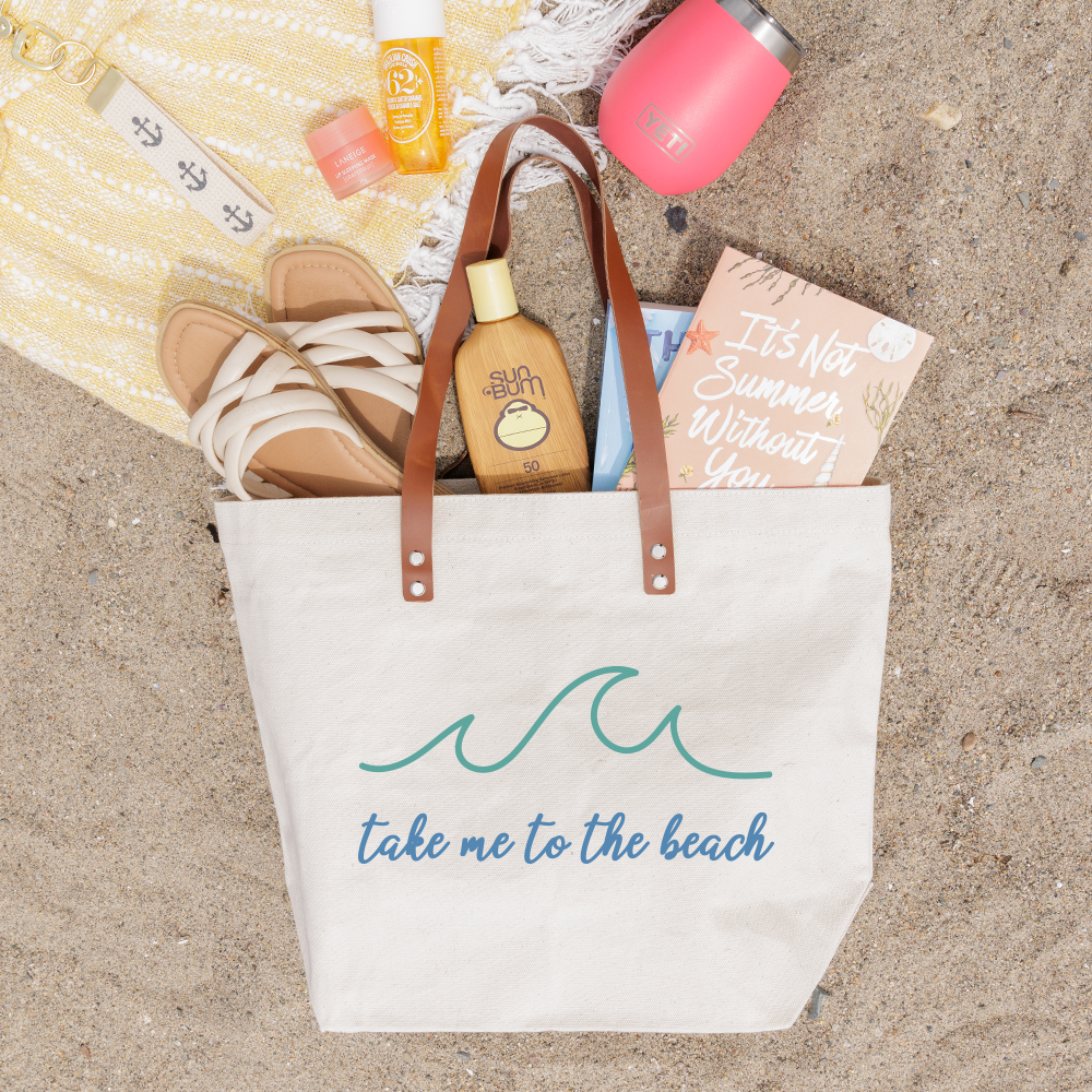 Take Me To The Beach Tote Bag