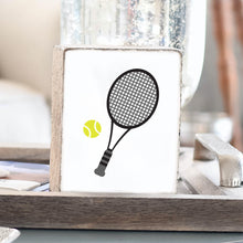 Load image into Gallery viewer, Tennis Decorative Wooden Block
