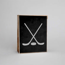 Load image into Gallery viewer, Hockey Decorative Wooden Block
