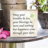 Blessings Decorative Wooden Block