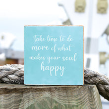 Load image into Gallery viewer, Happy Soul Decorative Wooden Block
