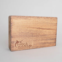 Load image into Gallery viewer, Personalized Whale Tail Decorative Wooden Block
