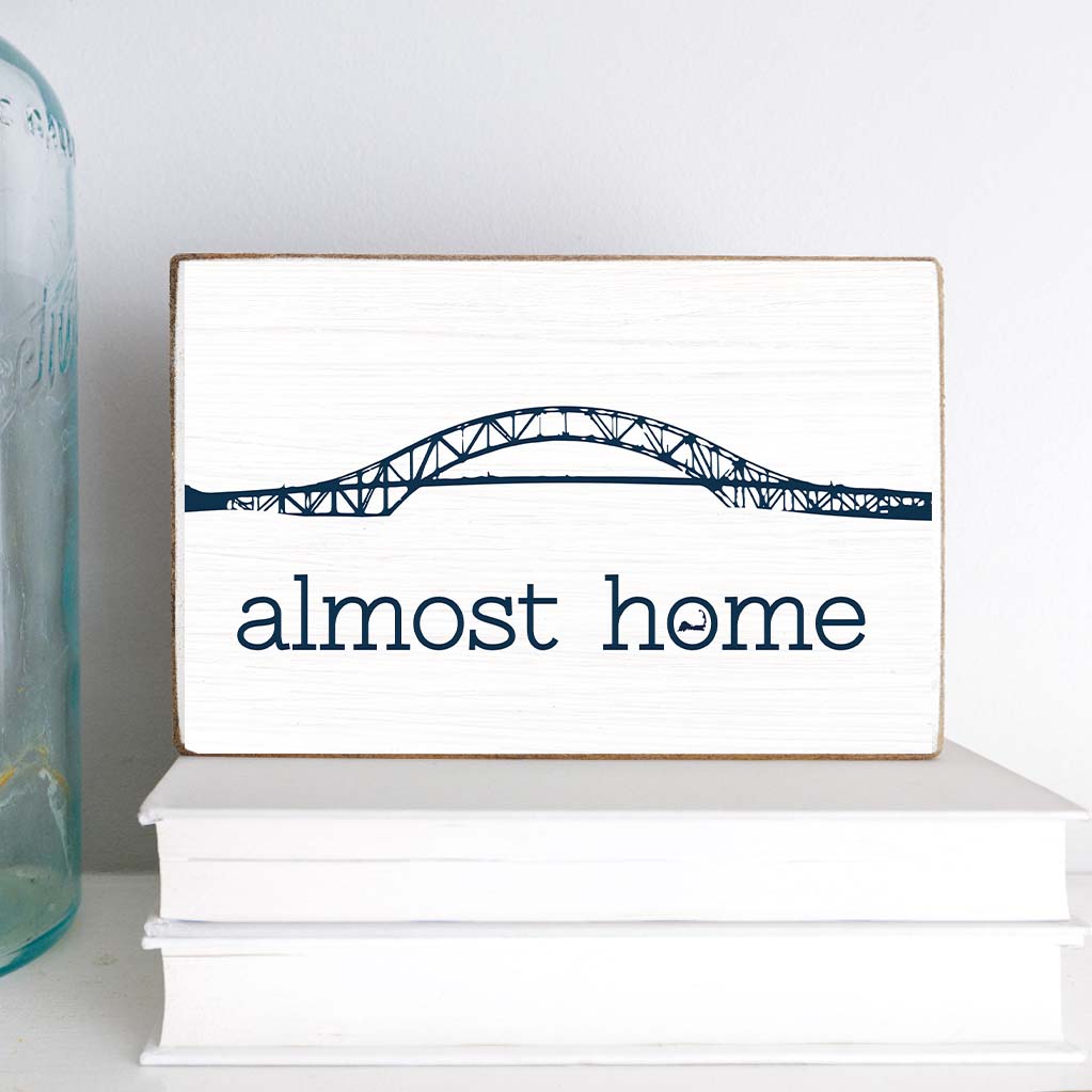 Almost Home Decorative Wooden Block