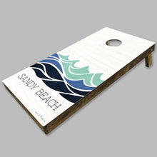 Load image into Gallery viewer, Personalized Waves Cornhole Set
