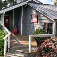 Classic Wooden American Flag