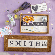 Load image into Gallery viewer, Days Until We Become Mr &amp; Mrs Twine Hanging Sign
