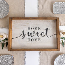Load image into Gallery viewer, Home Sweet Home Wooden Serving Tray
