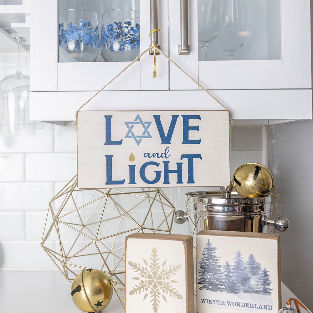 Hanukkah Twine Hanging Sign