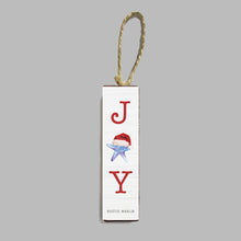 Load image into Gallery viewer, Joy Santa Starfish Ornament
