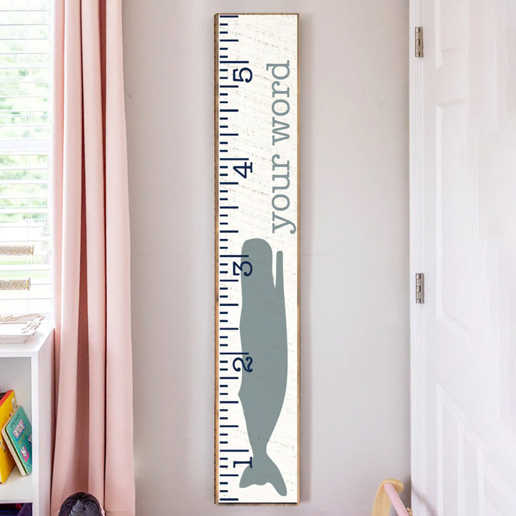 Personalized Whale Growth Chart