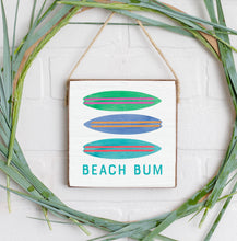 Load image into Gallery viewer, Personalized Surfboards &amp; Your Word Square Twine Sign
