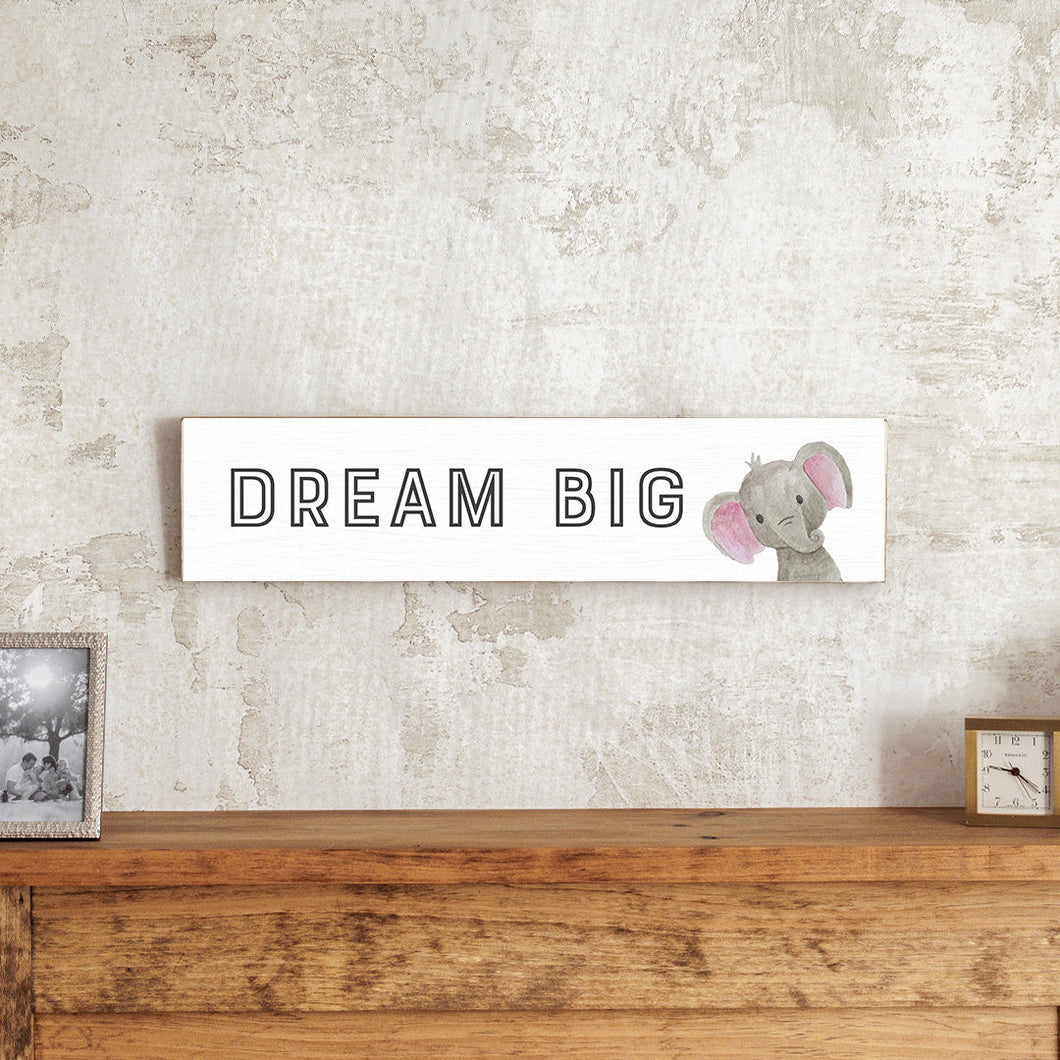 Dream Big Barn Wood Sign