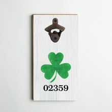 Load image into Gallery viewer, Personalized Shamrock Bottle Opener
