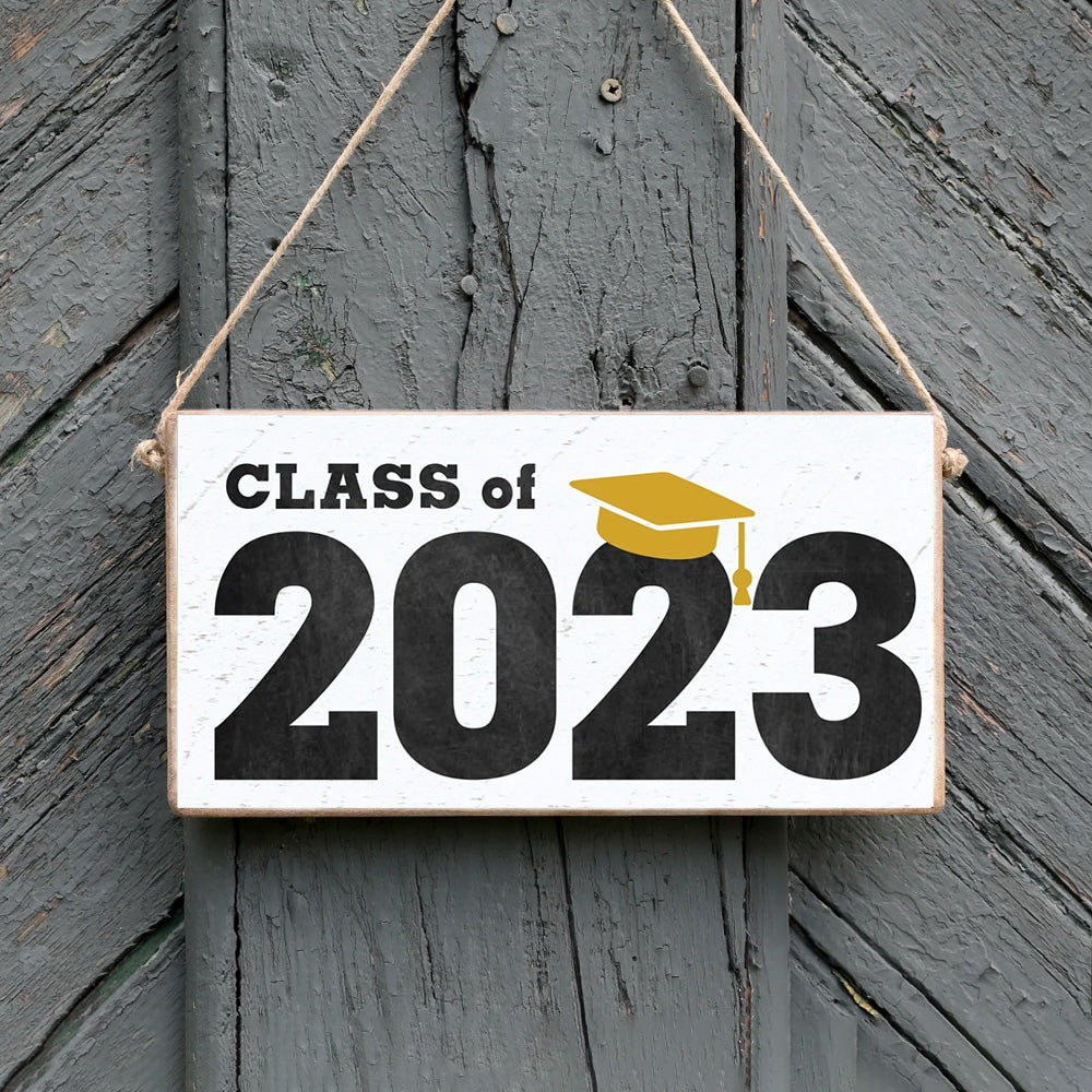 Class of 2023 Twine Hanging Sign