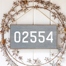 Load image into Gallery viewer, Personalized Your Word Grey Twine Hanging Sign
