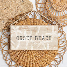 Load image into Gallery viewer, Personalized Neutral Starfish Twine Hanging Sign
