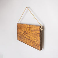 Welcome Oars Twine Hanging Sign