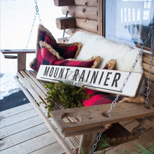 Load image into Gallery viewer, Personalized Mountain Barn Wood Sign
